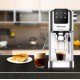 Rohnson R-98016 Αυτόματη Μηχανή Espresso 1350W Πίεσης 20bar για Cappuccino Ασημί